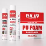 Construction Multi Purpose PU Foam Mildew Proof Polyurethane Spray Foam for sale