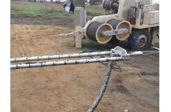 China Stringing Equipment 30KN Hydraulic Cable Puller With Diesel Engine For OPGW Project supplier
