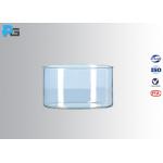 IEC60335-11 Borosilicate Glass Cylindrical Container 190×90mm For Microwave Oven for sale