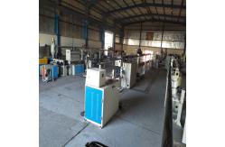 China Low Noise Wire Extrusion Machine , Single Screw UAE Power Cable Extruder Machine supplier