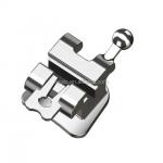 ALS Dental Orthodontic Metal Passive Bracket Lingual Self Ligating With Buccal Tube