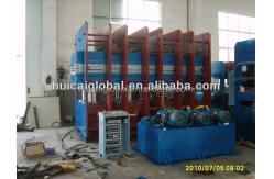 China Manual Control Steel Core Conveyor Belt Rubber Vulcanization Press supplier