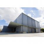 Simple High Space Clear Span Warehouse Steel Structure Buildings Airplane Hangers