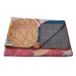 Microfiber Custom Printed Sand Free Beach Towel Waffle Fabric