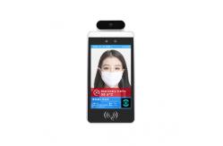 China 8 Inch EMMC 8G Face Recognition Infrared Thermometer supplier