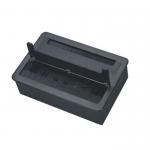 Multifunctional Aluminum Alloy Desktop Clamshell Box / Double Open Brush Box