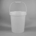 Clear 20L 5 Gallon Plastic Containers With Gasket for sale