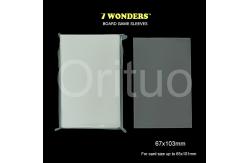 China Matte 67x103mm 7 Wonders Clear Card Sleeves Easy Shuffling Non Glare supplier