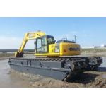 Amphibious Excavator Customizable Floatation Capacity With Drive Motor For Operation In Wetland And Water Projects for sale