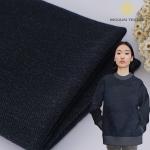 Soft Cotton French Terry Fabric Woven 330gsm Pure Color Combed Texture for sale