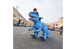 China Amusement Park Robotic Animatronic Dinosaur Ride on for Shopping Mall supplier