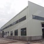 Sandwich Panel Prefab Workshop Steel Structure With USA Standard Welding
