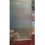 3300x6000mm Mistelite Flutelite Millenium Coloured Frosted Patterned Glass