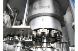 China Automatic Beer Can Filling Machine High Precision Alcohol Filling Capping Machine supplier