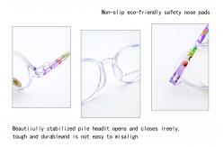 China Good Resilient Kids TR And Silicone Eyeglasses Frames Unisex  2028 supplier