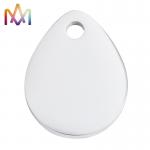 No Fading SS304 Drop Charms 11x14MM For DIY Bracelet for sale
