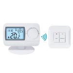 220V White ABS RF 7 Day Programmable Wireless Room Thermostat For Heating for sale