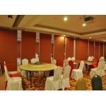 Bare Finish Folding Partition Walls , Acoustic Movable Partition For  Wedding Facility for sale