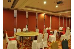 China Bare Finish Folding Partition Walls , Acoustic Movable Partition For  Wedding Facility supplier