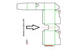 China Lock bottom Glue Folding Corrugated Carton Box Machine supplier
