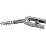 6.0 Double Thread U Multi Axial Break Off Pedicle Screw Spinal Internal Fixation for sale