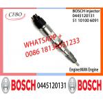 BOSCH 0445120131 51101006091 Neutral Fuel Injector Assembly 0445120131 51101006091 For MAN for sale