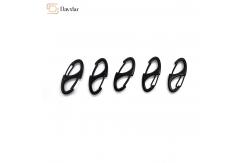 China Double Sided S Carabiner Clips Metal Accessories Slide Lock Snap Hooks supplier