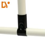 HJ-1 Black Electrophoresis Lean Pipe Joint Chrome Plating Lean Tube Connector Lean Fittings for sale