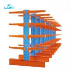 Steel Industrial Racking System Plywood Heavy Duty Cantilever Racking For Shop for sale