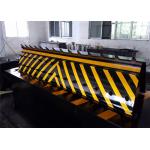 Heavy duty Security Solutions Hydraulic Road Blocker 300mm to 800mm Rising Height for sale