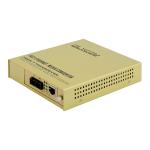 Gigabit Unmanaged Media Converter AC Input 2-Core Singlemode SC Port 100KM Max for sale