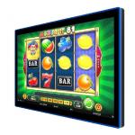 Cutting-Edge PCAP Touch Casino Gaming Monitors Multiple Sizes Halo Curved Custom Designs for sale