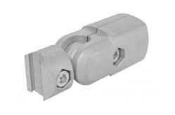 China Lean Pipe Joint Industrial Application Expandable Aluminum Pipe Connector 180 ° External Joint supplier