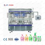 Automatic Hand Sanitizer Gel Filler Machine For Liquid Detergent Laundry Hand Wash Bleach Filling for sale