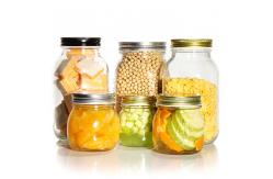China Clear Mason Glass Food Jars 150ml 300ml 380ml 500ml 750ml for Jam supplier