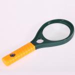 Durable Plastic Handheld Reading Magnifier 3x 8x Home Reading With Compass for sale