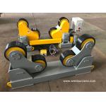 80T Self Aligning Welding Pipe Rollers Motorized Travelling For Heavy Duty 5000mm for sale