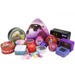 Promotion Gift PMS Biscuit Tin Box Cookie Cylinder Food Can For Storage for sale