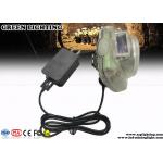 Yellow Cordless Rechargeable Miners Headlamp , Hard Hat Headlamp Lightweight for sale
