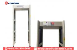 China Smart Sensing Probe Archway Metal Detector No Touch Human Thermometer Gate supplier