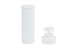 China Industrial Supplements PP Effervescent Tablets Tubes with Custom Logo and Cap supplier