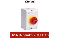 China 3 Pole IP65 Rotary Isolator Switch 230-440V 32Amp IEC Standard supplier