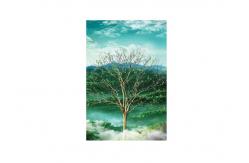 China Zoom Effect Flip 3D Lenticular Printing Name Cards Round / Square Shape supplier