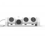 Home USB Rotary Plug Smart American Desk Mount Power Strip Creative  Multi - Function