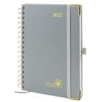 FSC Grey Vertical Layout Custom 2023 Planner WIth Medal Corners for sale