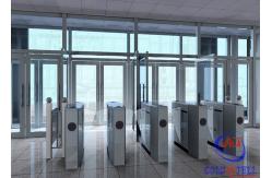 China Automatic Security Intelligent  Flap Barrier Gate ODM / OEM Retractable User Friendly supplier