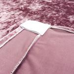 The Rectangle washable and adjustable shiny Elastic golden velvet lash bedspread