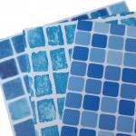 Wholesale Anti-uv Reinforced with Fabric mosaic pvc swimming pool liner for sale