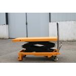 Middle Level Industrial Hydraulic Lift Platform , Warehouse Lift Machine 1.5ton manual table lifter for sale