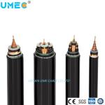 Cu/Al Conductor XLPE Insulated PVC Sheathed Armored Power Cable For Medium Voltage for sale